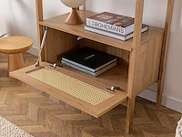 Nala 75 boekenplank | essenhouten body | natuurlijk - afbeelding 4 van  7