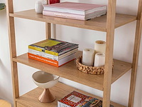 Nala 75 boekenplank | essenhouten body | natuurlijk - afbeelding 5 van  7
