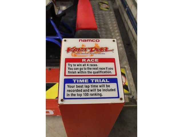 Namco - 2000 - kart duel - race arcade - afbeelding 4 van  7