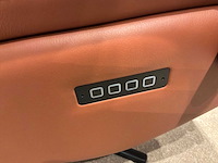 Namibo cognac relax zetel elektrisch - afbeelding 4 van  4
