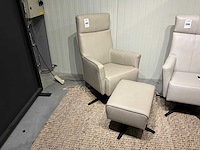 Namibo platino relax zetel + voetbank - afbeelding 2 van  2