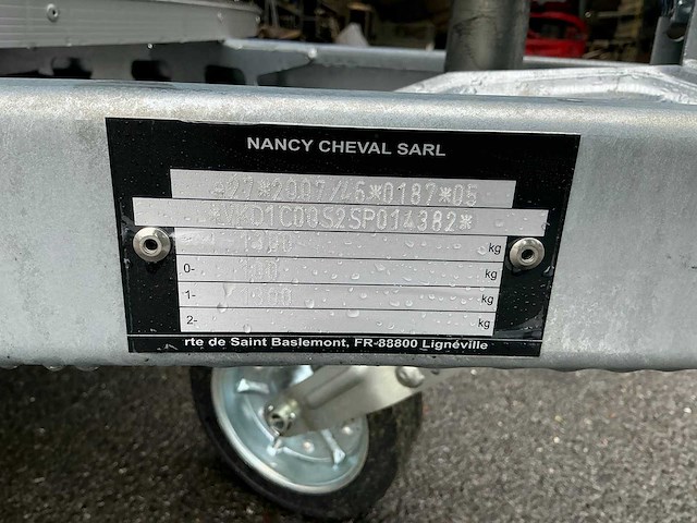 Nancy cheval moto aanhangwagen - afbeelding 3 van  11