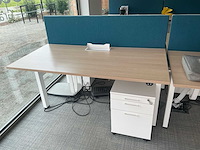 Narbutas inclusief ladeblok motion bureaus (2x) - afbeelding 1 van  11