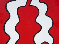 Narcisse tordoir (1954), 'composition', 1987, series of 4 screenprints 40 x 40 cm. (15 3/4 x 15 3/4 in.), frame: 48 x 48 cm. (18.89 x 18.89 in.) - afbeelding 8 van  15