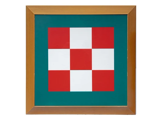 Narcisse tordoir (1954), 'composition', 1987, series of 4 screenprints 40 x 40 cm. (15 3/4 x 15 3/4 in.), frame: 48 x 48 cm. (18.89 x 18.89 in.) - afbeelding 11 van  15