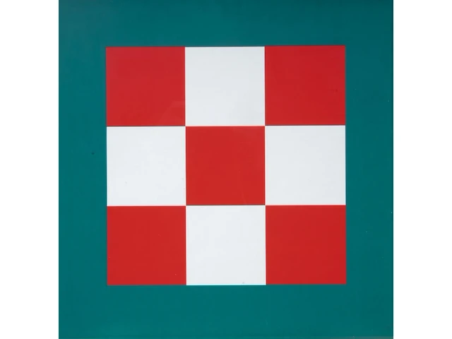 Narcisse tordoir (1954), 'composition', 1987, series of 4 screenprints, n° 11/50, 40 x 40 cm. (15 3/4 x 15 3/4 in.), frame: 48 x 48 cm. (18.89 x 18.89 in.) - afbeelding 10 van  15
