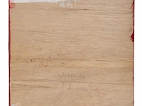 Narcisse tordoir (1954), untitled composition of two panels and two spheres, 1984, acrylic on wood and plaster 40 x 205 cm. (15 3/4 x 80.70 in.) - afbeelding 4 van  6