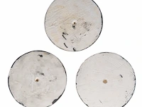 Narcisse tordoir (1954), untitled composition of two panels and two spheres, 1984, acrylic on wood and plaster 40 x 205 cm. (15 3/4 x 80.70 in.) - afbeelding 6 van  6