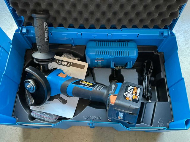 Narex abu125-610b accu haakse slijpmachine - afbeelding 5 van  5