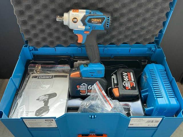 Narex asr620-3mtb accu slagmoersleutel - afbeelding 4 van  5