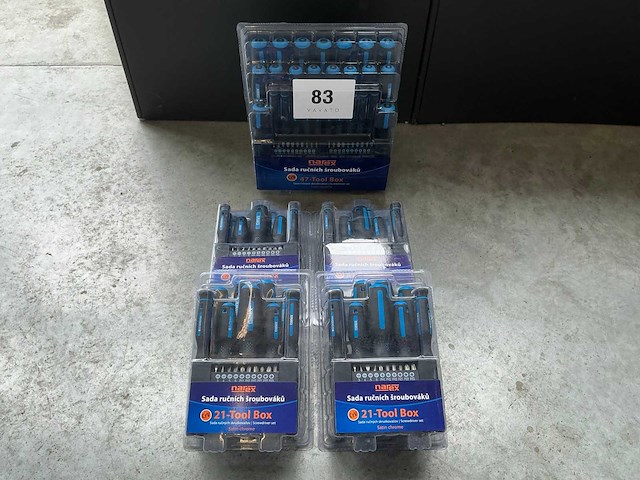 Narex diverse schroevendraaiersets (5x) - afbeelding 1 van  3