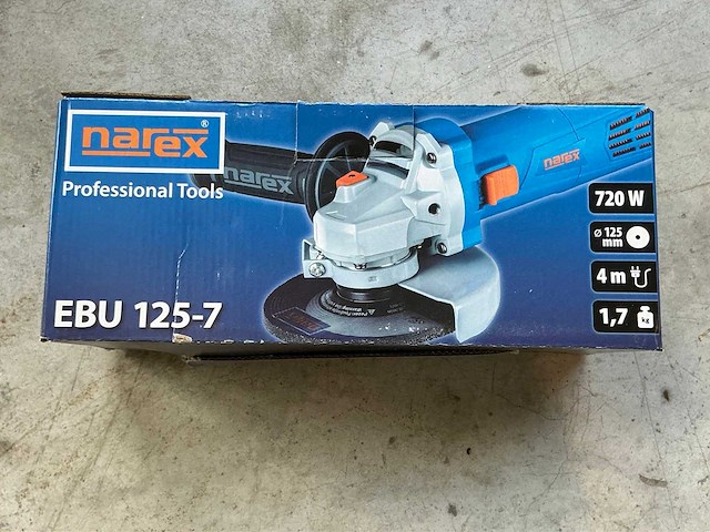 Narex ebu125-7 haakse slijpmachine - afbeelding 4 van  4