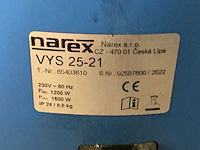 Narex vys 25-21 industriële stofzuiger - afbeelding 3 van  3