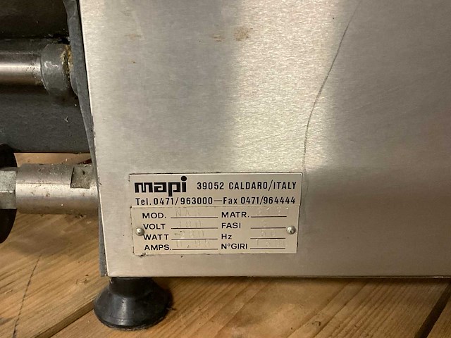 Nasfil messen slijpmachine - afbeelding 5 van  7