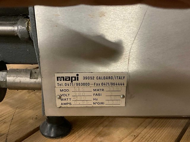 Nasfil messen slijpmachine - afbeelding 6 van  7