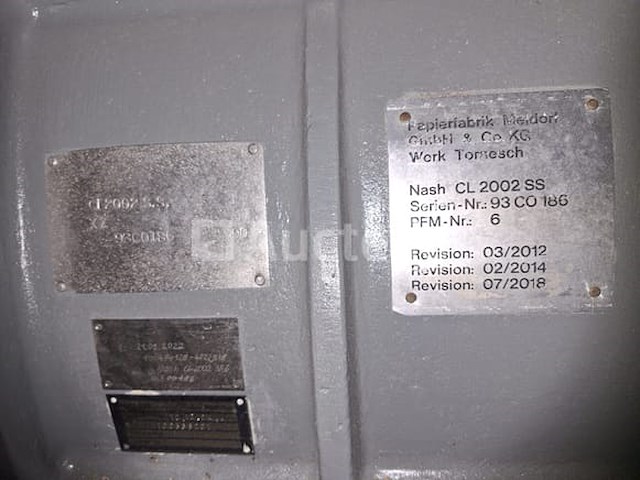 Nash cl 2002 ss grote capaciteit vloeistofring vacuümpomp - afbeelding 3 van  6