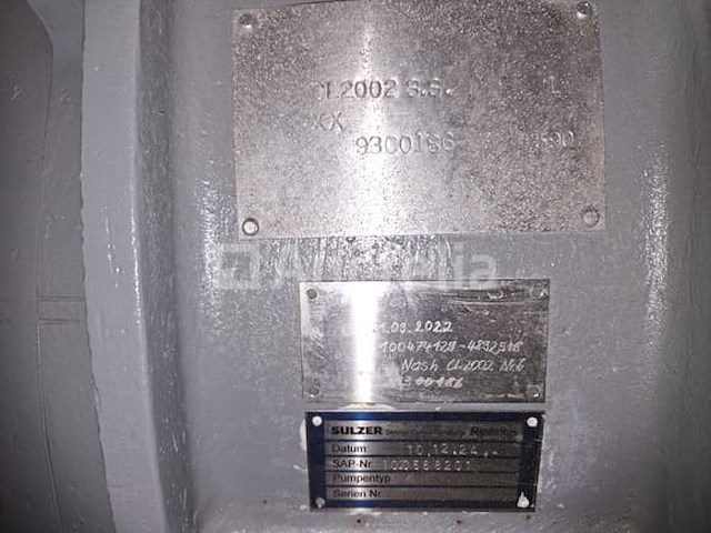 Nash cl 2002 ss grote capaciteit vloeistofring vacuümpomp - afbeelding 5 van  6