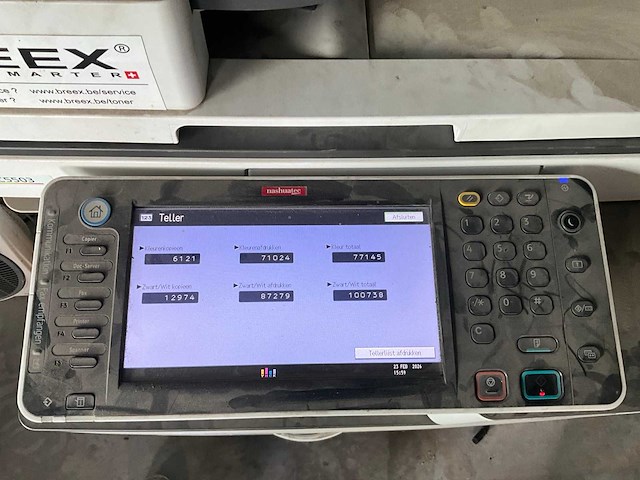 Nashuatec mp c5503 copier - afbeelding 4 van  4