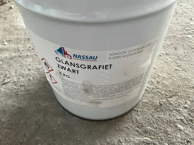 Nassau glansgrafiet (zwart) (9x) - afbeelding 2 van  3