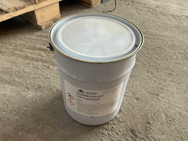 Nassau scheepslak / glansgrafiet (oxyderood) (14x) - afbeelding 1 van  3
