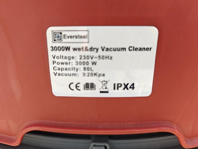 Nat en droogzuiger 80 ltr - afbeelding 6 van  7