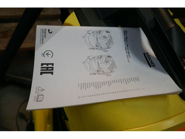 Nat en droogzuiger + ruitenwasser karcher - afbeelding 3 van  5