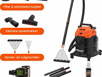 Nat en droogzuiger/tapijtreiniger