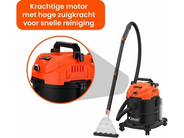 Nat en droogzuiger/tapijtreiniger - afbeelding 6 van  8