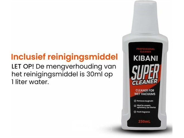 Nat en droogzuiger/tapijtreiniger - afbeelding 7 van  8