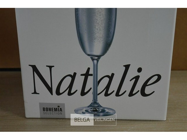 Natalle bohemia 6 champagneglazen - afbeelding 4 van  4