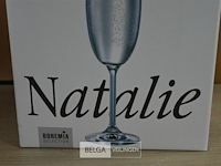 Natalle bohemia 6 champagneglazen - afbeelding 4 van  4