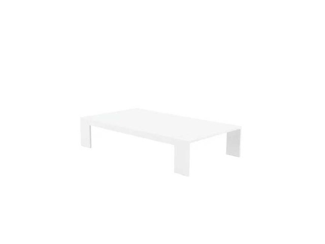 Nateriale lagun ferrari witte aluminium salontafel - afbeelding 4 van  10