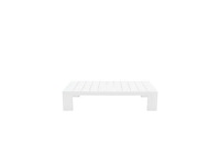 Nateriale lagun ferrari witte aluminium salontafel - afbeelding 6 van  10