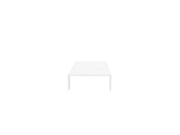 Nateriale lagun ferrari witte aluminium salontafel - afbeelding 7 van  10