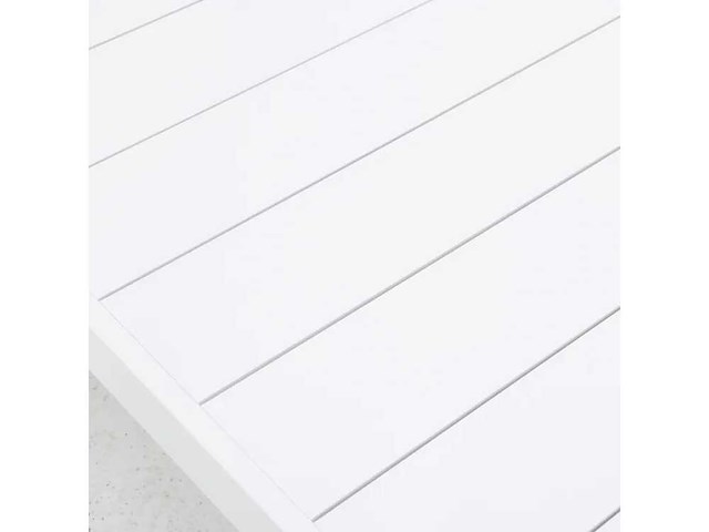 Nateriale lagun ferrari witte aluminium salontafel - afbeelding 8 van  10