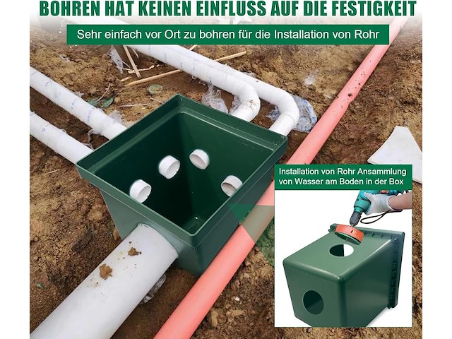 Natotela kabelschacht vloerinbouwdoos (2-delig) - afbeelding 4 van  5