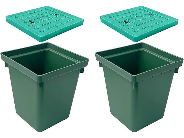 Natotela kabelschacht vloerinbouwdoos (2-delig) - afbeelding 1 van  5