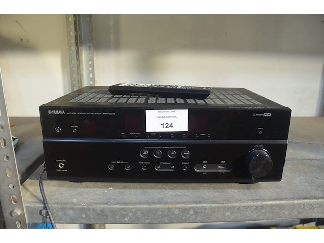 Natural sound av recever yamaha htr-3072 met afstandsbediening - afbeelding 1 van  8