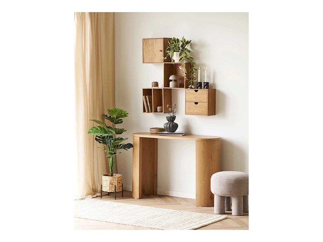 Natuurlijke bibione consoletafel 114x38 cm - afbeelding 1 van  5