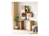 Natuurlijke bibione consoletafel 114x38 cm - afbeelding 1 van  5