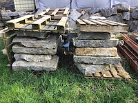 Natuurlijke stenen tuinplaat (4x) - afbeelding 1 van  2