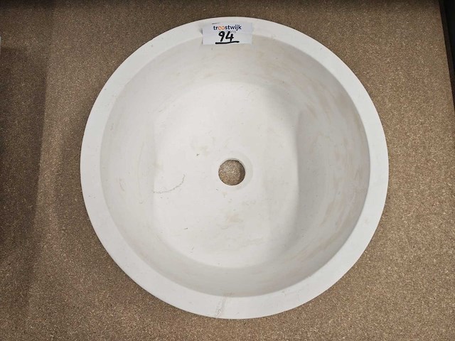 Natuursteen - ntb008-a - waskom - sink - afbeelding 4 van  6