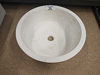 Natuursteen - ntb008-a - waskom - sink - afbeelding 1 van  7