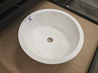 Natuursteen - ntb008-a - waskom - sink - afbeelding 2 van  7