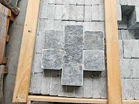 Natuursteen blauwe hardsteen 12x12x5 cm tegel 50,4 m² - afbeelding 2 van  8