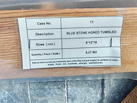Natuursteen blauwe hardsteen 12x18x5 cm tegel 72,56 m² - afbeelding 2 van  10