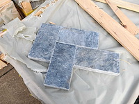 Natuursteen blauwe hardsteen 15x30x5 cm tegel 51,84 m²