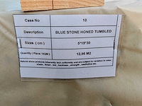 Natuursteen blauwe hardsteen 15x30x5 cm tegel 64,8 m² - afbeelding 6 van  7