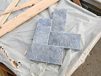 Natuursteen blauwe hardsteen 15x30x5 cm tegel 75,6 m² - afbeelding 3 van  7