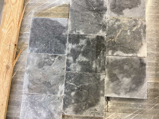 Natuursteen blauwe hardsteen 20x20x1 cm tegel 42,4 m² - afbeelding 5 van  9